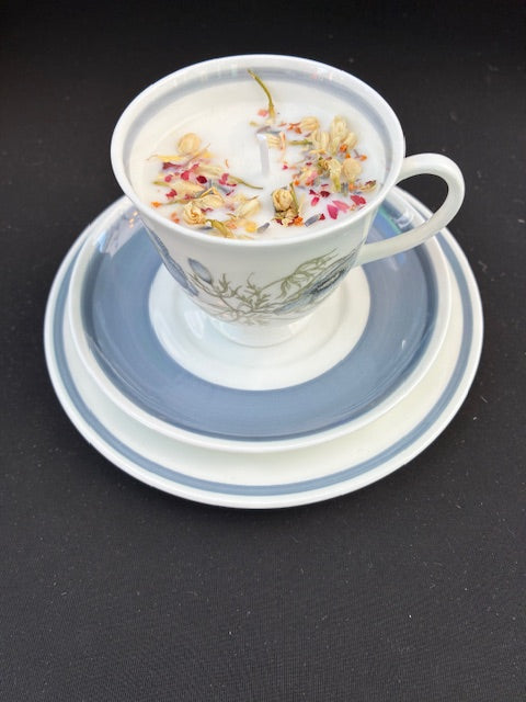 Lavender Scented Teacup Candle